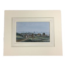 Vintage Watercolour Landscape