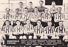 SHEFFIELD UNITED FOOTBALL TEAM