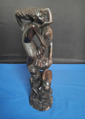Vintage hardwood makonde - vintage,