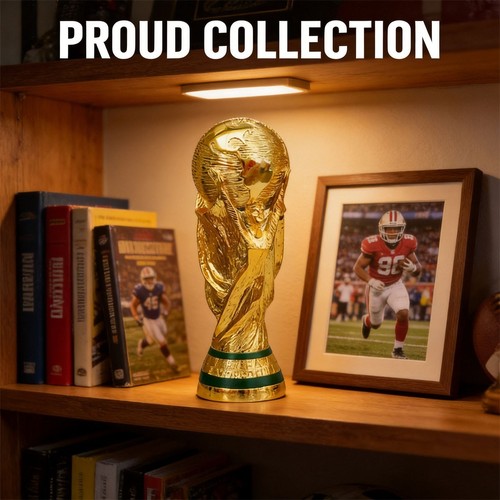 World cup trophy replica gold - world,