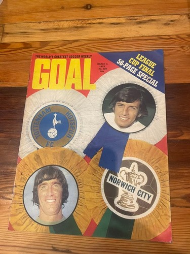 Goal magazine 1973 - goal,