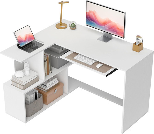Shaped corner desk 120 100 - x,
