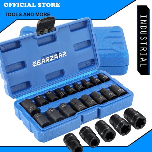 17pc torx impact socket set - 17pc,