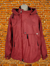 VANS RED COAT MEDIUM NYLON WOMENS REMOVABLE HOOD HEAVY WINTER PARKA JACKET