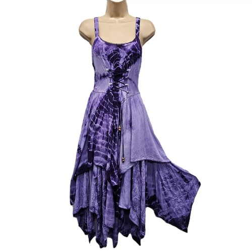 Tie dye dress - tie, soft