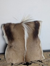 African Springbok Hide Cushion
