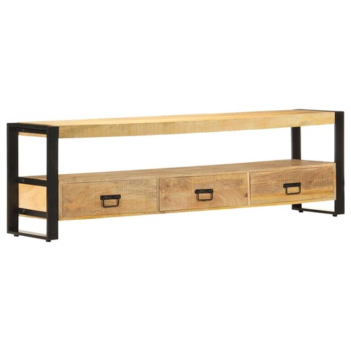 Solid acacia wood cabinet - solid,