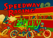 Speedway Game Themed A4 sized