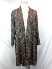 Vintage 70s Plaid Robe
