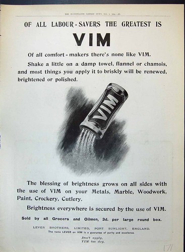Antique print 1904 vim - antique,
