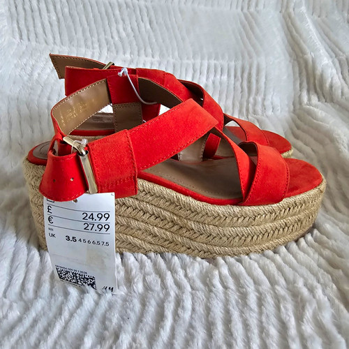 Women strappy wedge - h&m,