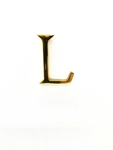 Pin fix polished brass door - pin,