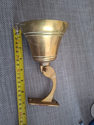 Brass bell - brass,