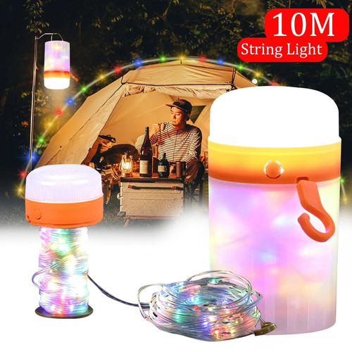 Portable camping string - camping, lights