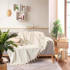 100% Cotton Throw For Sofas |