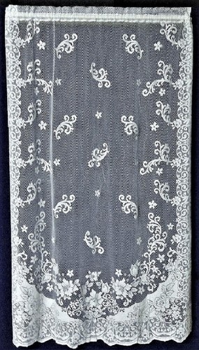 White lace window - 60",