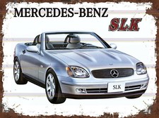 Mercedes-Benz SLK Retro tin