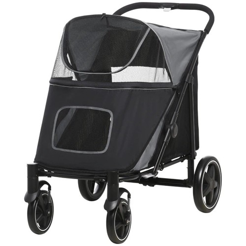 Pawhut foldable stroller - foldable,