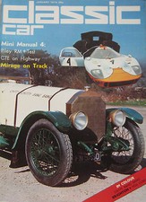 Classic cars 1974 - cars, 01/1974