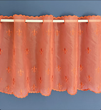 Terracotta Voile Cafe Net