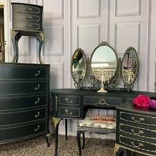Black Bedroom Furniture Set