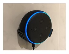 Black Wall Mount for Amazon Echo Dot 3rd Gen