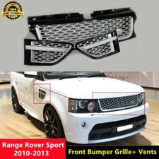 Silver Front Mesh Grille Side