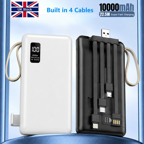 10000mah power bank usb - 4, led