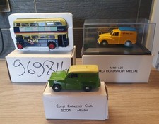 3 Corgi Collectors Club