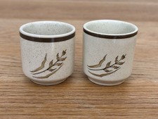 2x Vintage 1977 Royal Doulton Lambethware “Hill Top” Egg Cups