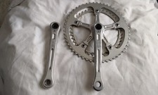 Miche chainset double 53 x 42 campagnolo inner Reynolds m steel crank