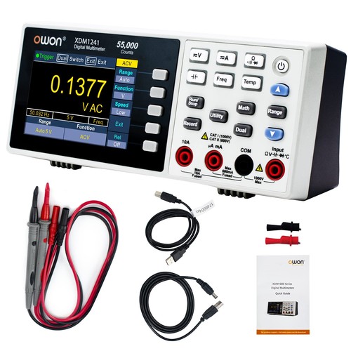 Protable bench multimeter - bench, with