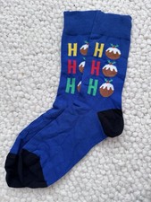 Men's Christmas Socks Brand New Christmas Puddings