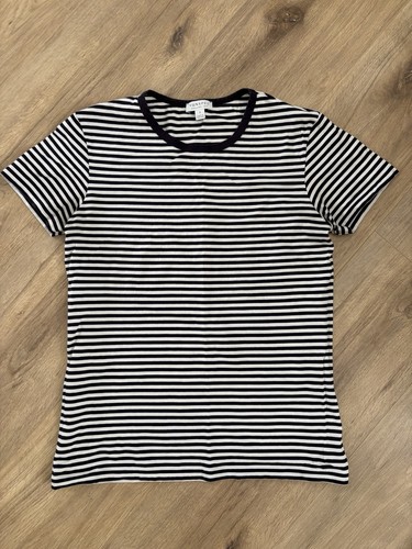 Sunspel navy blue white - sunspel,