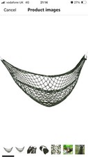 Mini Hammock Nylon Compact Portable Strong Survival Backpacker Hiking Camping