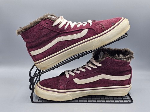 Vans sk8 shoes burgundy - sk8-hi,
