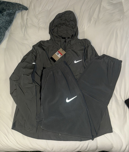 Nike men black hooded - black,