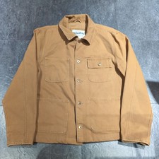 The Stronghold Jacket Denim Utility Style Mens XL Mustard