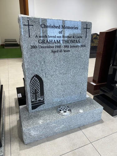 Light grey granite - light,