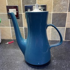 Poole Pottery - Blue Moon - 2 1/2 pt Coffee Pot, Vintage. See Description 