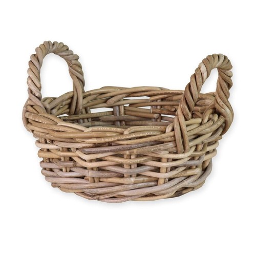 Rattan wicker basket small - wicker,