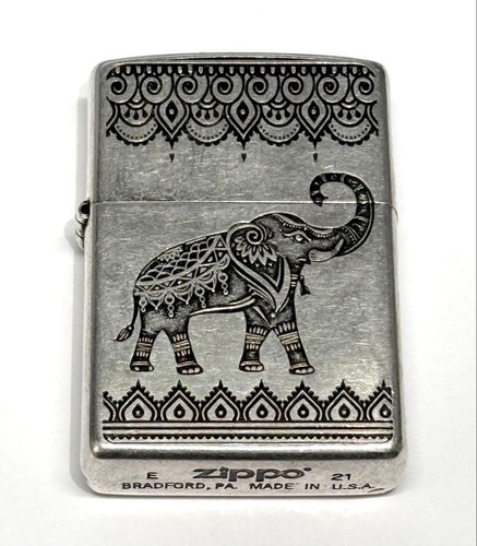 Zippo 2021 elephant engraved - zippo,