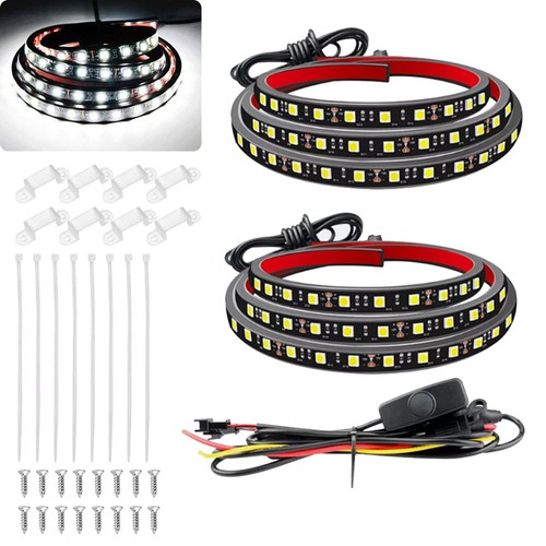 Universal white led - 2x,