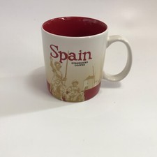 Starbucks Global Icon Mug Spain 16floz Location Coffee Mugs