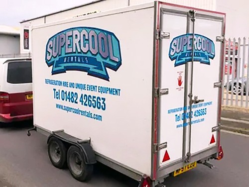 Hire only refrigerated trailer - hire,
