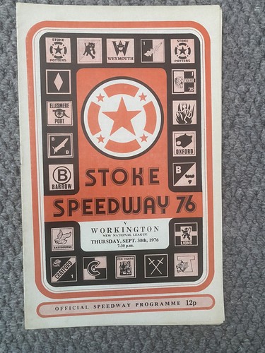 Stoke workington speedway - stoke,