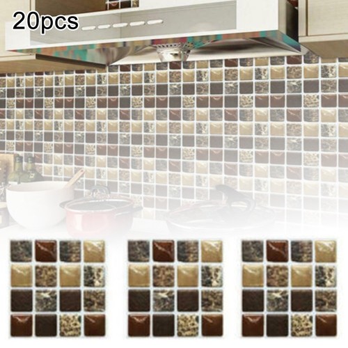 Mosaic stickers pack 20pcs - stickers,