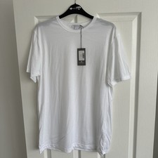 Sunspel Crew Neck T-Shirt White Size: M BNWT