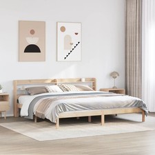 Bed Frame Solid Pinewood