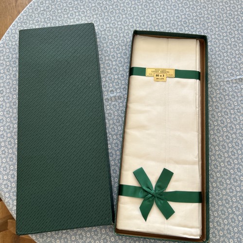 Vintage pure linen flat sheet - pure,